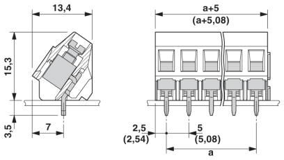 Клеммы для печатной платы SMKDSP 1,5/11-5,08