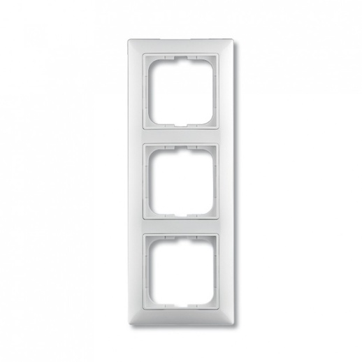 Рамка 3 поста ABB BASIC55, альпийский белый, 2513-94-507
