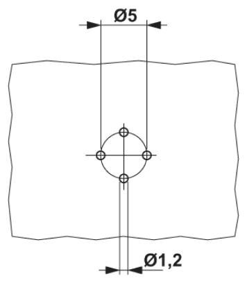 Проходная деталь SACC-DSI-FS-4CON-L180 SCO