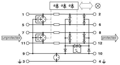 Устройство защиты от перенапряжений PT-IQ-5-HF F-5DC-PT