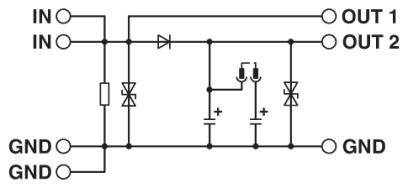 Клемма с фильтром PSR-FTB/20/86