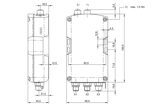 Блок обработки RFID Balluff BIS M-6002-019-050-03-ST11