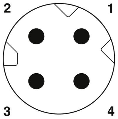 Сетевой кабель NBC-M8MSD/ 5,0-93C/M8MSD