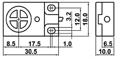 Индуктивный датчик Fotek SP-05N