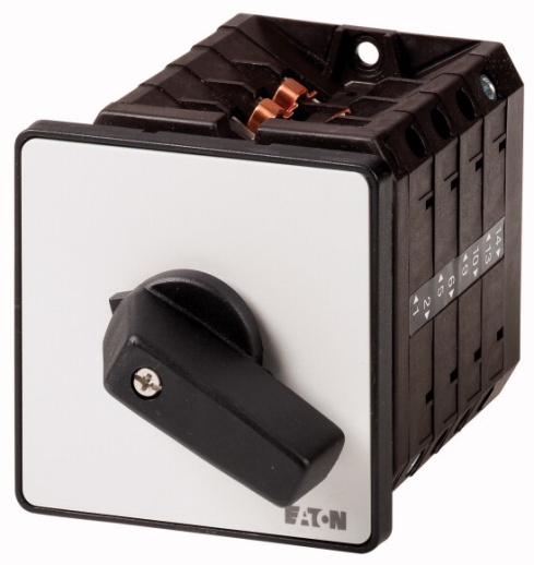 Кулачковый переключатель, специальная конструкция, , 9 контактных модулей , Ie = 80A , Пол. 88x88mm , переднее крепление T5-9-SOND*/E