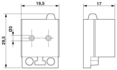 Кабельный сальник CES-SRG-BK-2X3