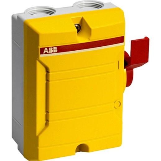 ABB Выключатель безопасности 3р 25А IP65 BWS325 Y TPN, 2CMA142426R1000