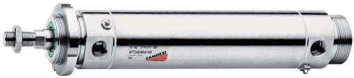 Круглый пневмоцилиндр нержавеющий Camozzi 97M2A040A0500V