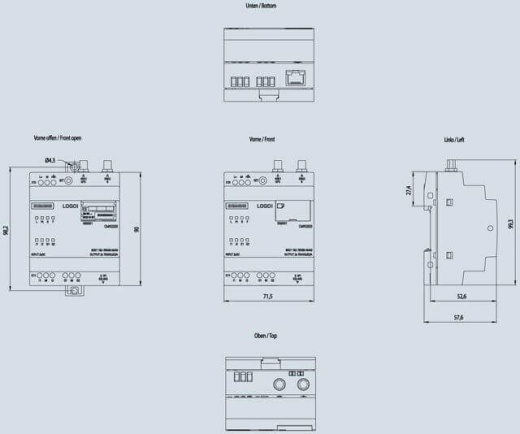 Логический модуль LOGO! 6GK7142-7BX00-0AX0