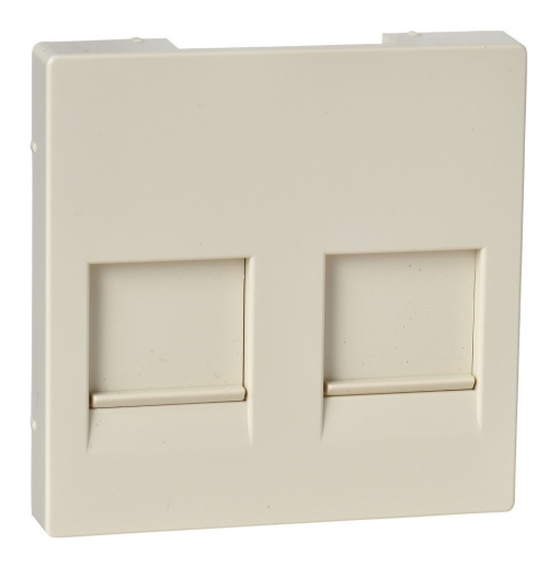 Накладка на розетку информационную MERTEN SYSTEM M, бежевый