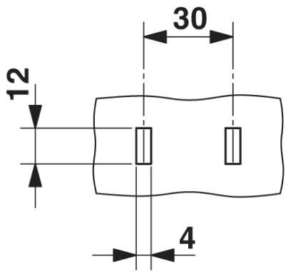 Зажим для экрана SK 28-D