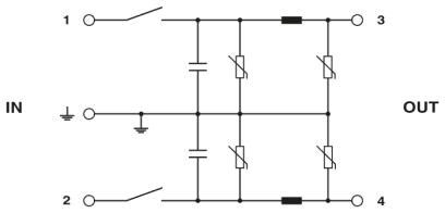 Устройство защиты от перенапряжений TT-ST-M-SFP-24AC