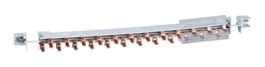 ШИНКА ГРЕБЕНЧАТАЯ 1П H (NL1…(ШАГ9ММ)) 18 МОД.18ММ 80А РАЗРЕЗАЕМАЯ