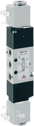 Распределитель с электромагнитным управлением Camozzi 358-011-02-U77-48V