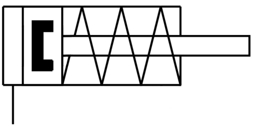 Компактный пневмоцилиндр SNS SSA 63X40-SB