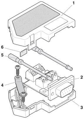 Шинный штекер D-SUB SUBCON-PLUS F4
