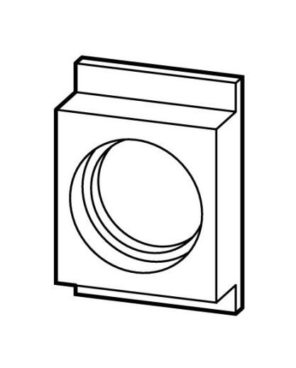 P-E27 Крышка для держателя предохранитя, 1П