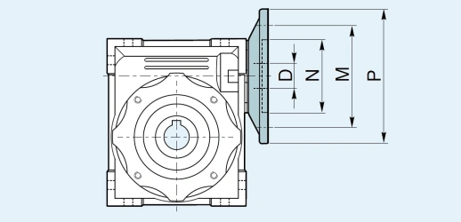 Входной фланец FI050063B5 Sati
