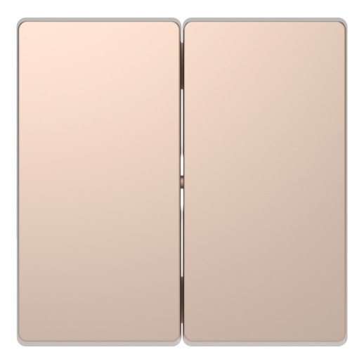 Клавиша двойная MERTEN D-LIFE, шампань