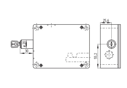 Дверной выключатель безопасности Schmersal AZM 415-02/11XPKRS 24 VAC/DC