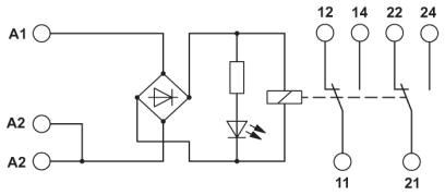 Релейный модуль EMG 17-REL/KSR- 60/21-21-LC