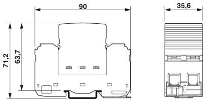 Комбинированный разрядник типа 1/2 FLT 100 N/PE-1.5