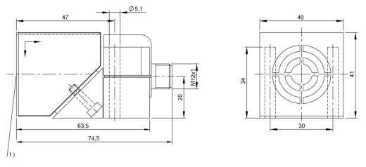 RFID головка чтения/записи Balluff BIS C-324/10-S4