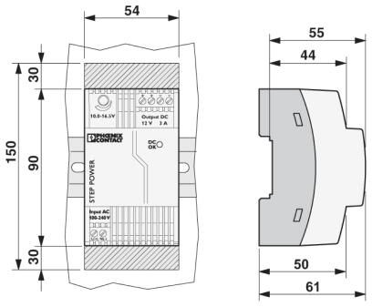 Источники питания STEP-PS/ 1AC/12DC/3
