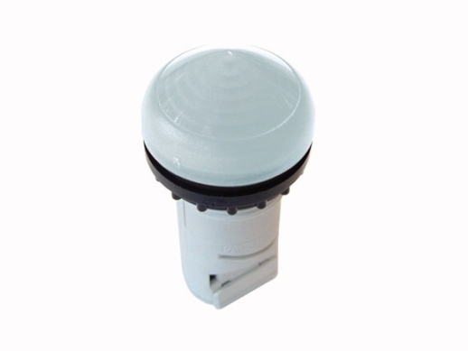 Сигнальная лампа, коническая без светодиодного элемента, патрон BA 9s, дляламп до 2.4 Вт, цвет белый M22-LCH-W