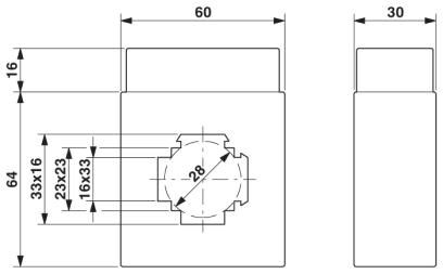 Трансформатор тока PACT MCR-V2-3015- 60-  60-5A-1