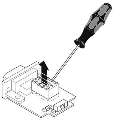 Шинный штекер D-SUB SUBCON-PLUS-PROFIB