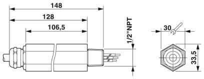 Устройство защиты от перенапряжений S-PT-EX(I)-24DC-1/2"