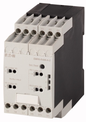 Реле контроля состояния изоляции, 0 - 400 V AC, 0 - 600 V DC, 1 - 100 кОм EMR6-R400-A-2