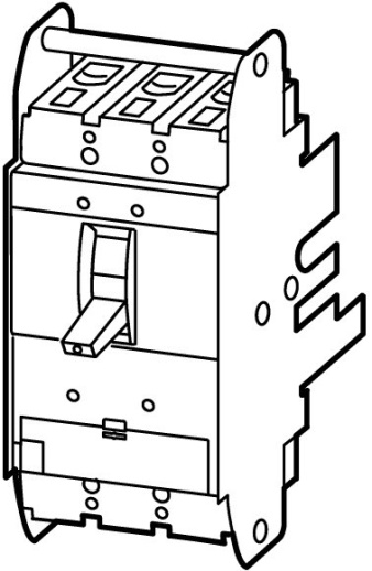 N3-630-AVE Выкатной выключатель-разъединитель, 630А, 3 полюса, 3 позиции
