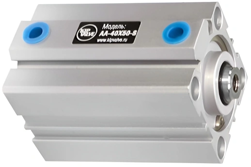 Компактный пневмоцилиндр KIPVALVE AA-40x10-S