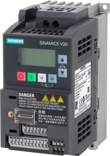 Базовый преобразователь SINAMICS V20 6SL3210-5BB17-5BV1