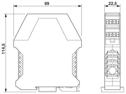 Измерительный преобразователь тока MCR-S10-50-UI-SW-DCI-NC
