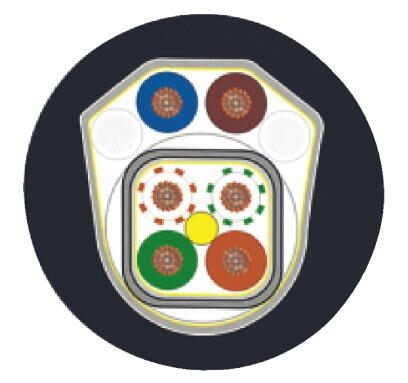 Системный кабель шины SAC-6P- 2,0-970/FS SCO