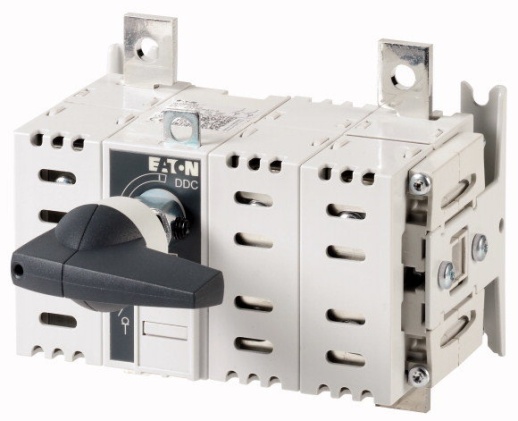 Выключатель-разъединитель постоянного тока, 2полюса, 125 А, серая ручка прям.монтажа DDC 125/2