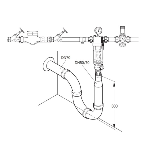 Дренажный адаптер Honeywell AA76-1/2A