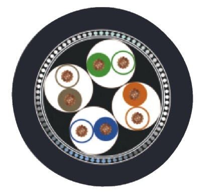 Сетевой кабель VS-OE-OE-94D-100,0