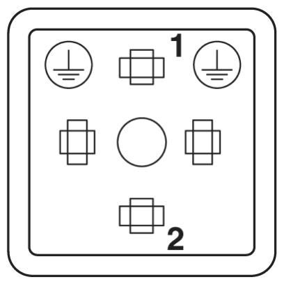 Кабель для датчика / исполнительного элемента SAC-3P- 5,0-PUR/CI-1L-V