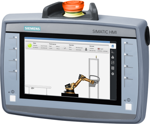 Панель оператора SIPLUS HMI 6AG1124-0QC13-2AM0