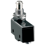 KSB1S Микровыключатель, нажимной толкатель с роликом, фиксирование резьбой М12, 1NO 1NC выводы под пайку