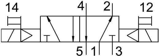 Базовый распределитель Festo VSVA-B-B52-A2-P1