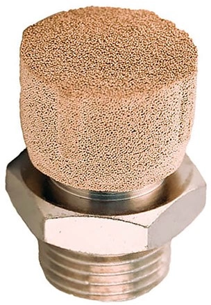 Глушитель латунный резьбовой Aignep 0700500002