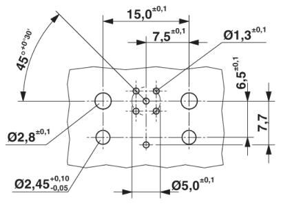 Встраиваемые разъемы SACC-DSIV-M12MS-5CON-L180 SH