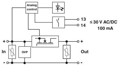 Резервный модуль, с защитным покрытием QUINT4-S-ORING/12-24DC/1X40/VP