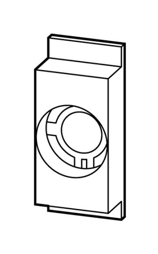 P-E27 Крышка для держателя предохранитя, 1П