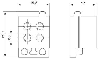 Кабельный сальник CES-STPG-GY-4X5